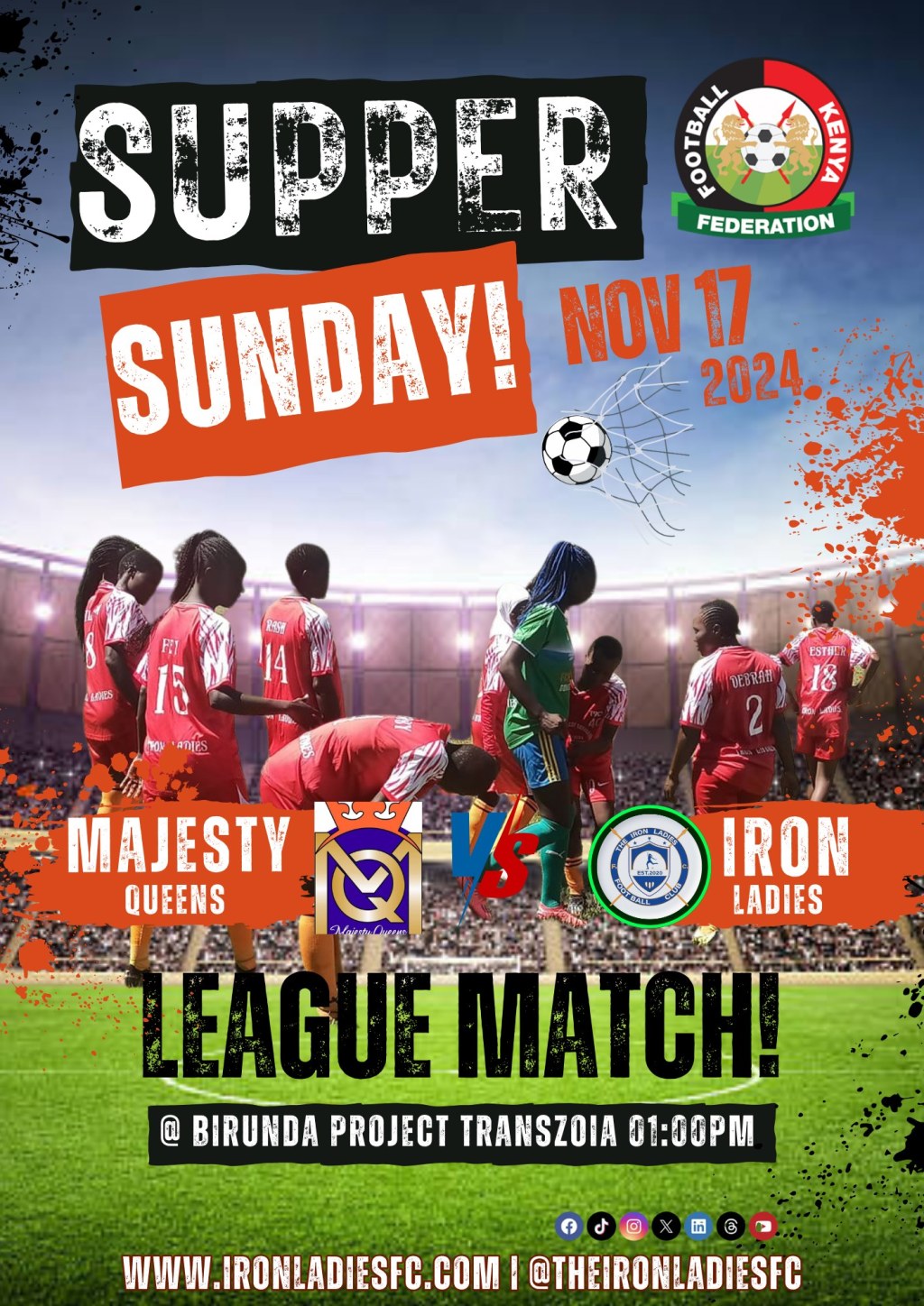 Majesty Queens vs The Iron Ladies Match Day&nbsp;4